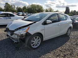 Salvage cars for sale at Portland, OR auction: 2014 Toyota Prius C