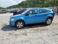 Salvage cars for sale at Hurricane, WV auction: 2008 Dodge Caliber