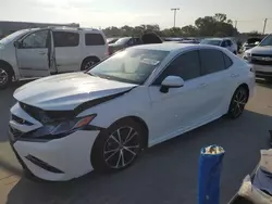 Salvage cars for sale at Wilmer, TX auction: 2018 Toyota Camry L