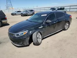 Salvage cars for sale at Adelanto, CA auction: 2017 KIA Optima Hybrid