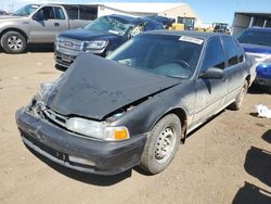 Honda salvage cars for sale: 1991 Honda Accord LX