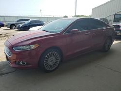 Ford salvage cars for sale: 2015 Ford Fusion Titanium