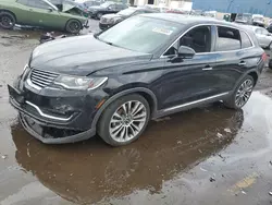 Lincoln Vehiculos salvage en venta: 2016 Lincoln MKX Reserve