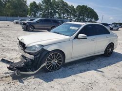 Salvage cars for sale at Loganville, GA auction: 2012 Mercedes-Benz C 300 4matic