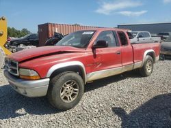 Salvage cars for sale at Hueytown, AL auction: 2002 Dodge Dakota SLT