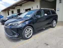 Toyota salvage cars for sale: 2024 Toyota Sienna Limited