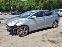 Salvage cars for sale at Austell, GA auction: 2016 Hyundai Elantra SE