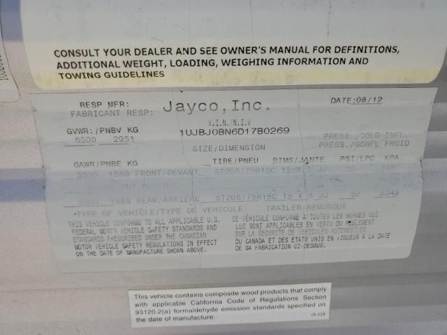 2013 Jayco Swift