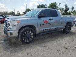 Salvage Cars with No Bids Yet For Sale at auction: 2017 Toyota Tundra Double Cab SR