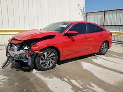 Salvage cars for sale at Haslet, TX auction: 2016 Honda Civic EX