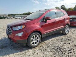 Ford salvage cars for sale: 2021 Ford Ecosport SE