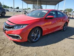 Salvage cars for sale at San Diego, CA auction: 2021 Honda Civic EX