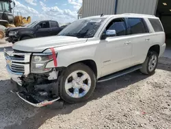 Salvage cars for sale from Copart San Antonio, TX: 2015 Chevrolet Tahoe C1500 LTZ