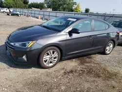 Salvage cars for sale from Copart Finksburg, MD: 2020 Hyundai Elantra SEL