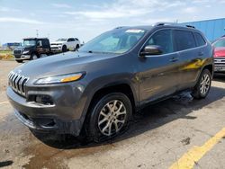 Jeep salvage cars for sale: 2016 Jeep Cherokee Latitude