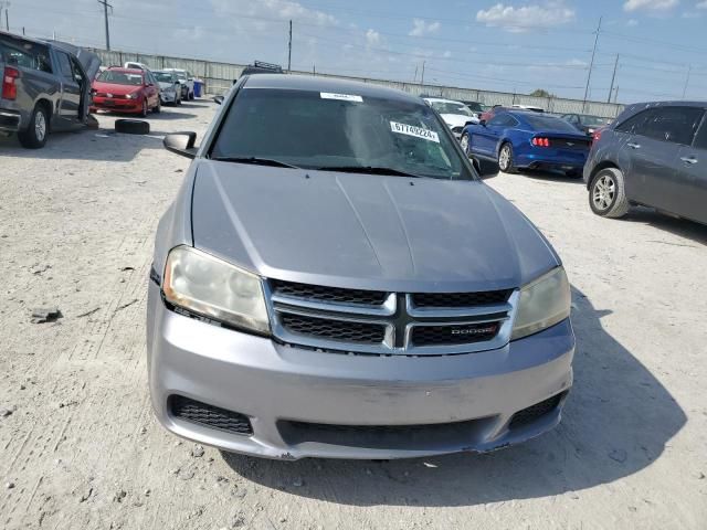 2013 Dodge Avenger SE