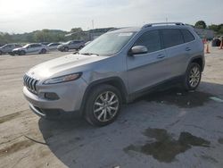 Salvage cars for sale at Lebanon, TN auction: 2014 Jeep Cherokee Limited