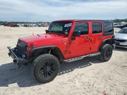 Vehiculos salvage en venta de Copart Houston, TX: 2017 Jeep Wrangler Unlimited Sport