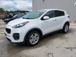 KIA salvage cars for sale: 2017 KIA Sportage LX