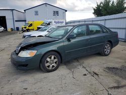 Toyota salvage cars for sale: 2002 Toyota Avalon XL