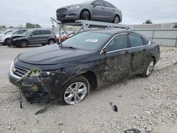 Salvage cars for sale at Kansas City, KS auction: 2015 Chevrolet Impala LT