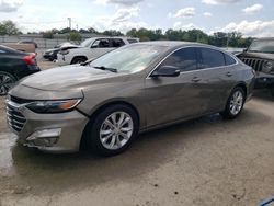 Chevrolet salvage cars for sale: 2020 Chevrolet Malibu LT