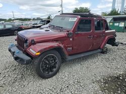 Carros híbridos a la venta en subasta: 2022 Jeep Wrangler Unlimited Sahara 4XE