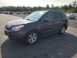 Salvage cars for sale from Copart Windham, ME: 2014 Subaru Forester 2.5I Premium