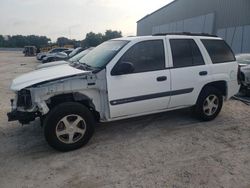 Chevrolet salvage cars for sale: 2004 Chevrolet Trailblazer LS