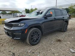 Salvage cars for sale at Franklin, WI auction: 2023 Jeep Grand Cherokee L Summit