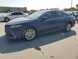 Salvage cars for sale at Wilmer, TX auction: 2024 Toyota Camry LE