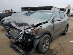 Salvage cars for sale at Brighton, CO auction: 2015 Hyundai Santa FE Sport