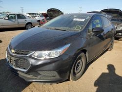 Salvage cars for sale at Elgin, IL auction: 2018 Chevrolet Cruze LS