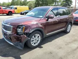 Salvage cars for sale at Denver, CO auction: 2020 KIA Telluride LX