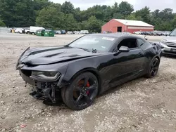 Salvage cars for sale at Mendon, MA auction: 2016 Chevrolet Camaro SS