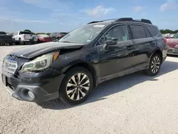 Subaru Vehiculos salvage en venta: 2015 Subaru Outback 2.5I Limited