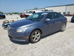 Salvage cars for sale at Kansas City, KS auction: 2013 Chevrolet Cruze LT