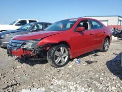 Salvage cars for sale at Cahokia Heights, IL auction: 2010 Ford Fusion Sport