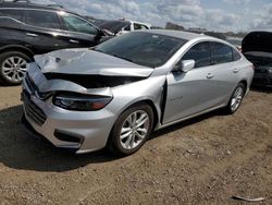 Chevrolet salvage cars for sale: 2017 Chevrolet Malibu LT