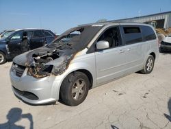 Salvage cars for sale at Kansas City, KS auction: 2012 Dodge Grand Caravan SXT