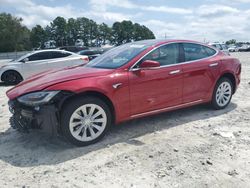 Salvage cars for sale at Loganville, GA auction: 2018 Tesla Model S