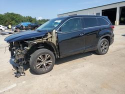 Salvage cars for sale at Gaston, SC auction: 2017 Toyota Highlander LE