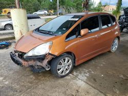 Honda salvage cars for sale: 2010 Honda FIT Sport