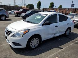 Salvage cars for sale at Wilmington, CA auction: 2015 Nissan Versa S