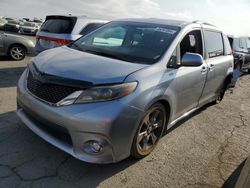 Toyota Sienna salvage cars for sale: 2015 Toyota Sienna Sport