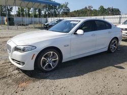 Salvage cars for sale at Spartanburg, SC auction: 2013 BMW 535 I Hybrid