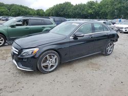 Mercedes-Benz salvage cars for sale: 2015 Mercedes-Benz C 300 4matic