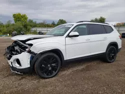 Volkswagen salvage cars for sale: 2024 Volkswagen Atlas SE