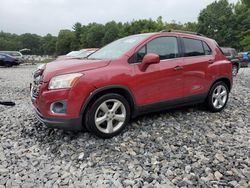 Chevrolet salvage cars for sale: 2015 Chevrolet Trax LTZ