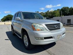 Salvage cars for sale from Copart North Billerica, MA: 2007 Lexus GX 470